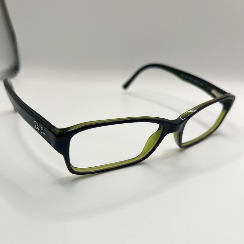 Ray-Ban RB5169 2383 Eyeglasses Green Rectangular Full Rim Frames 54-16-140